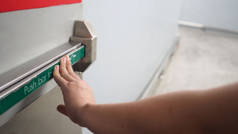 Evacuation Door Installation