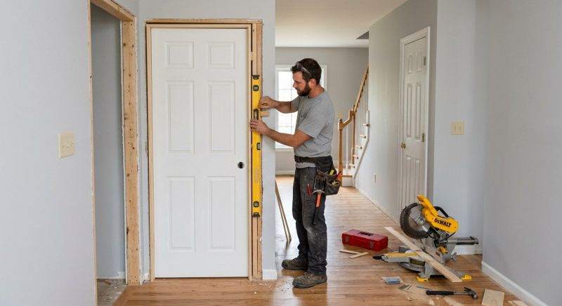 Interior Door Installation project example