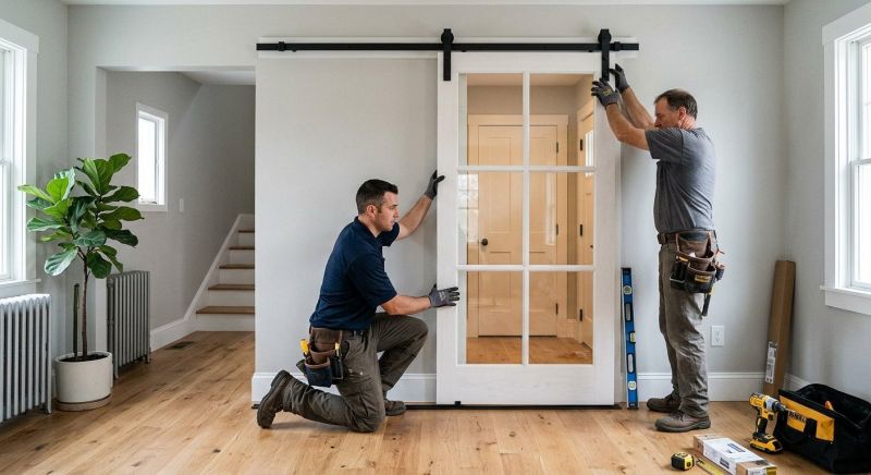 Sliding Door Installation project example