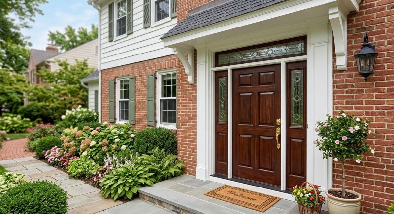 Entry Door Installation project example